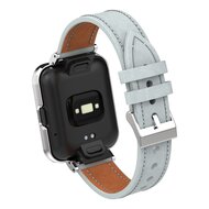 Leren band met case - Grijs - Xiaomi Redmi Watch 2 (Lite)