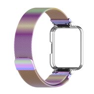 Milanese bandje met case - Multicolor - Xiaomi Redmi Watch 2 (Lite)