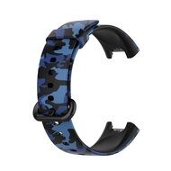 Siliconen band met print - Camouflage blauw - Xiaomi Mi Watch Lite / Redmi Watch
