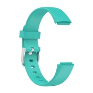 Fitbit Luxe - Sportbandje met gesp - Maat: Small - Turquoise