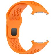 Siliconen sportband Holes Style - Oranje - Samsung Galaxy Watch Ultra 47mm