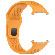 Siliconen sportband Holes Style - Oker - Samsung Galaxy Watch Ultra 47mm