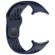Siliconen sportband Holes Style  - Donkerblauw - Samsung Galaxy Watch Ultra 47mm