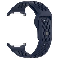 Siliconen sportband Holes Style  - Donkerblauw - Samsung Galaxy Watch Ultra 47mm