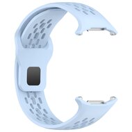 Siliconen sportband Holes Style  - Lichtblauw - Samsung Galaxy Watch Ultra 47mm