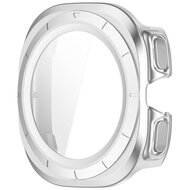 Hard case met screen protector (waterdicht) - Zilver - Samsung Galaxy Watch Ultra 47mm