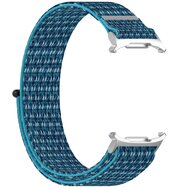 Nylon Sport loop bandje - Blauw - Samsung Galaxy Watch Ultra 47mm