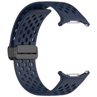 D-buckle siliconen sportband - Donkerblauw - Samsung Galaxy Watch Ultra 47mm