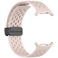 D-buckle siliconen sportband - Zandroze - Samsung Galaxy Watch Ultra 47mm