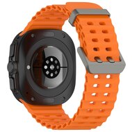 Marine Band siliconen - Oranje - Samsung Galaxy Watch Ultra 47mm