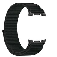 Sportloop nylon bandje - Zwart - Samsung Galaxy Watch 8 - 40mm / 44mm