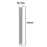 Milanese band - Ros&eacute; goud - Samsung Galaxy Watch 8 - 40mm / 44mm