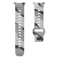 Wave siliconen band - Camouflage grijs - Samsung Galaxy Watch 8 - 40mm / 44mm