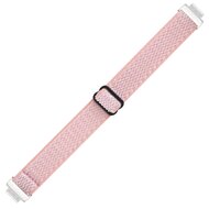 FitBit Inspire 2 &amp; Ace 3 Elastische solo loop nylon bandje - Roze