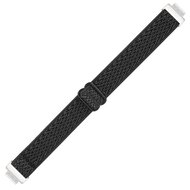 FitBit Inspire 2 &amp; Ace 3 Elastische solo loop nylon bandje - Zwart