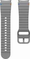 Wave Sportband - Maat: S/M - Donkergrijs -  Samsung Galaxy Watch 4 Classic - 42mm &amp; 46mm