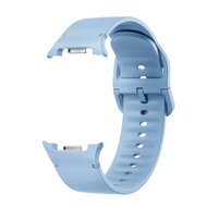 Soft siliconen band - Maat: S/M - Lichtblauw - Samsung Galaxy Watch 8 - 40mm / 44mm