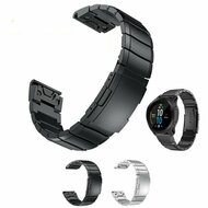 Stainless steel schakelband - Zilver - Garmin Quatix 8 - 51mm
