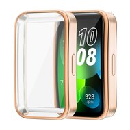 TPU bescherm case - Goud - Huawei Band 10 / 9 / 8