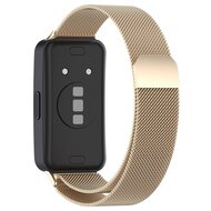 Milanese bandje - Vintage goud - Huawei Band 10 / 9 / 8