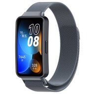 Milanese bandje - Space grey - Huawei Band 10 / 9 / 8