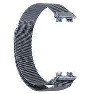 Milanese bandje - Space grey - Huawei Band 10 / 9 / 8