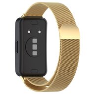 Milanese bandje - Goud - Huawei Band 10 / 9 / 8