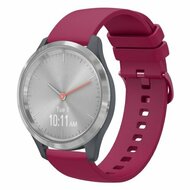 Garmin Venu 4 - 41mm - Soft siliconen bandje - Wijnrood