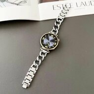 Garmin Venu 4 - 41mm - Metalen ketting band - Zilver