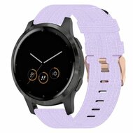 Garmin Venu 4 - 41mm - Canvas nylon bandje - Lila
