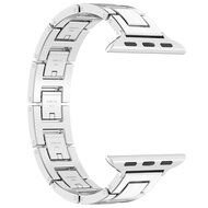 Slim Stainless steel quick-release band (small) - Zilver - Geschikt voor Apple watch 44mm / 45mm&nbsp;/ 46mm / 49mm