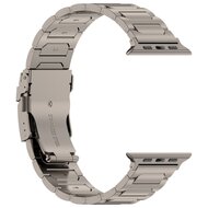 Titanium H-type schakelband  - Titanium kleur - Geschikt voor Apple Watch 38mm / 40mm / 41mm / 42mm