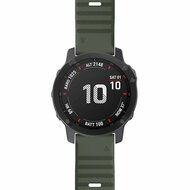 Siliconen bandje - Leger groen - Garmin Fenix 8 / 8 Pro - 51mm