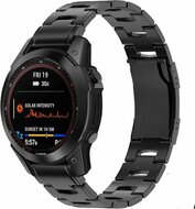 Titanium schakelband - Zwart - Garmin Fenix 8 / 8 Pro - 51mm