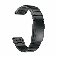 Stainless steel schakelband - Zwart - Garmin Fenix 8 / 8 Pro - 51mm