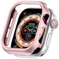 Hard case 42mm (open front) - Ros&eacute; goud - Geschikt voor Apple Watch 42mm (series 10)