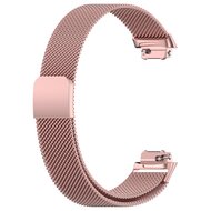 Fitbit Inspire 3 - Milanese bandje - Ros&eacute; goud