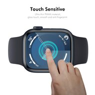 Soft PC Screen protector 46mm - Full Cover - Geschikt voor Apple watch 46mm