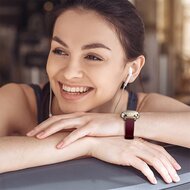 Siliconen bandje - Bordeaux - Garmin Lily 2