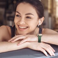 Siliconen bandje - Donkergroen - Garmin Lily 2