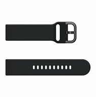 Siliconen sportband - Zwart - Garmin Forerunner 570 (42mm) / 55 / 245 / 645