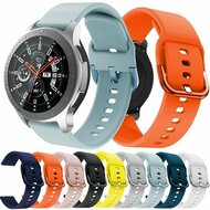 Siliconen sportband - Oranje - Garmin Vivomove 3 / HR / Luxe / Sport / Style / Trend
