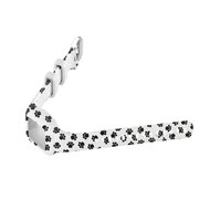 Siliconen bandje met print  - Dieren pootjes - Garmin Vivofit Junior 3