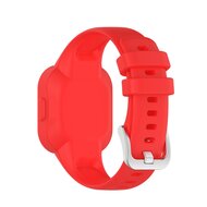 Siliconen one color bandje - Rood - Garmin Vivofit Junior 3