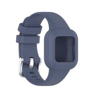 Siliconen one color bandje - Blauwgrijs - Garmin Vivofit Junior 3