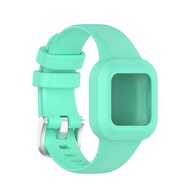 Siliconen one color bandje - Lichtgroen - Garmin Vivofit Junior 3
