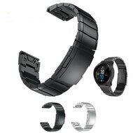 Stainless steel schakelband - Zilver - Garmin Fenix 7 / 6 / 5
