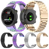 Stalen schakelband - Zilver - Garmin Forerunner 45 / 45S