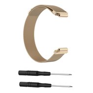 Garmin Forerunner 220 / 230 / 235 / 620 / 630 / 735 (XT) - Milanese bandje - Small - Vintage goud