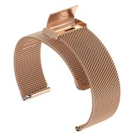 Garmin Venu 3s / Vivoactive 4s / Venu 2s / Vivomove 3s / Forerunner 255s - Milanese bandje met klemsluiting - Champagne goud